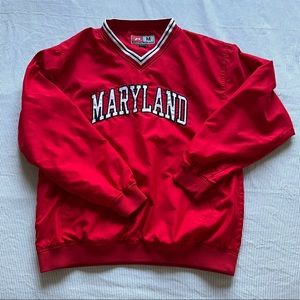 VINTAGE UNIVERSITY OF MARYLAND WINDBREAKER